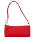 Cylinder Shoulder Bag, &pound;295, Handbags, Red, Nylon, Front view